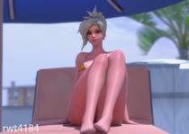 3D Animated Blender Mercy Overwatch rwt4184 // 1280x910, 10s // 1.9MB // webm