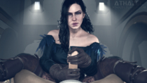 3D Athazel The_Witcher The_Witcher_3:_Wild_Hunt Yennefer // 1920x1080 // 2.1MB // png