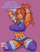 Starfire Teen_Titans darkeros // 1400x1800 // 1.1MB // png