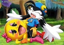 Crossover Klonoa_(Series) Ms._Pac-Man bbmbbf klonoa // 1280x906 // 168.2KB // jpg