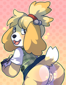 Animal_Crossing Isabelle // 1007x1306 // 556.6KB // png