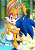 Adventures_of_Sonic_the_Hedgehog Bunnie_Rabbot-D'Coolette Sonic_The_Hedgehog // 1300x1837 // 698.9KB // jpg