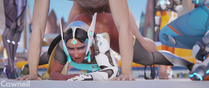 3D Animated Blender Cawneil Overwatch Sound Symmetra // 1280x540, 18.1s // 11.8MB // webm