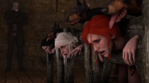 3D Ciri Geralt_of_Rivia Shitty_Horsey Source_Filmmaker The_Witcher The_Witcher_3:_Wild_Hunt Triss_Merigold Yennefer // 1920x1080 // 1.0MB // jpg