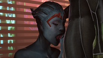 3D Asari Mass_Effect Samara Thane_Krios // 1920x1080 // 578.5KB // jpg
