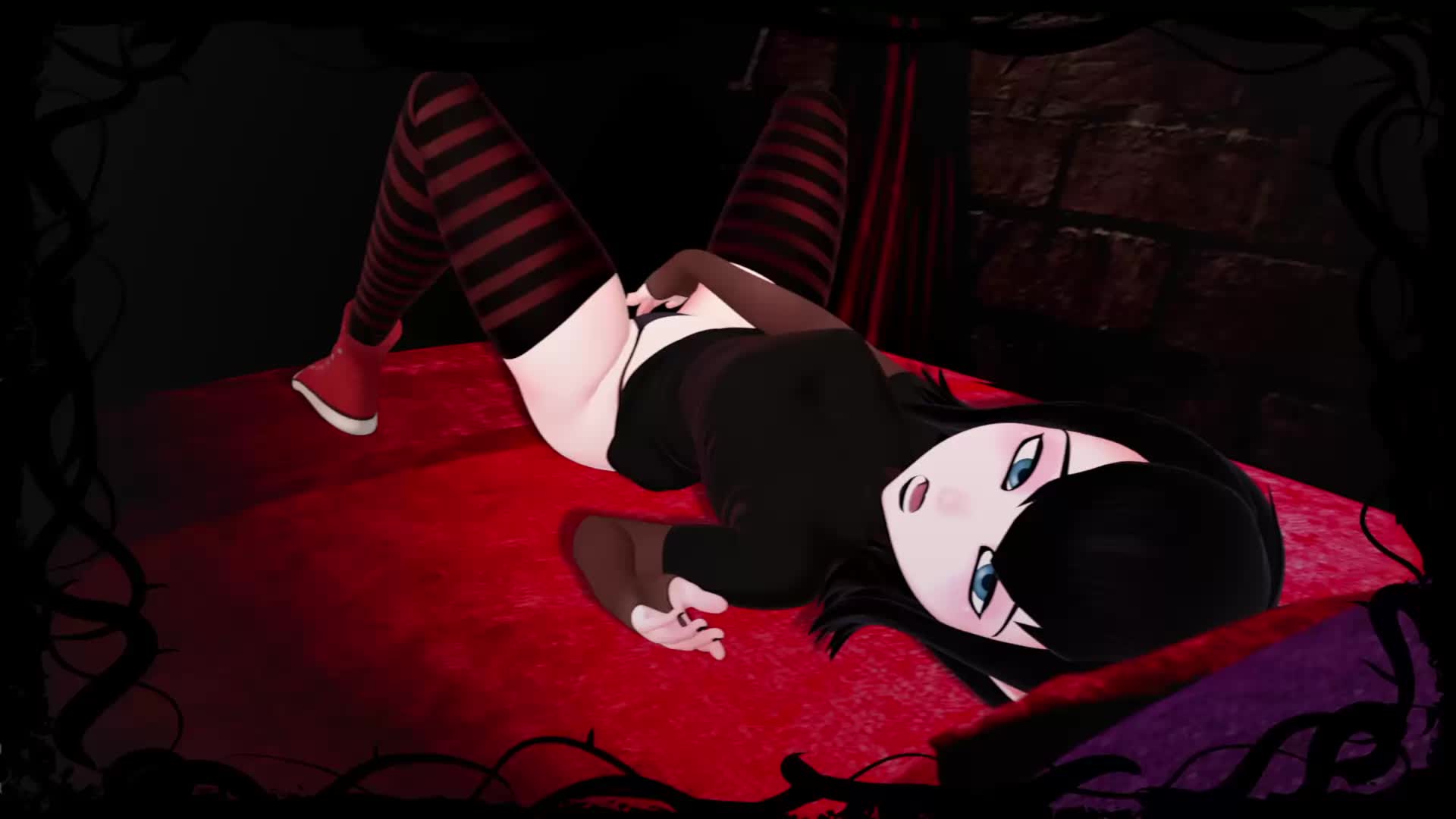 3D Animated Hotel_Transylvania Mavis_Dracula skuddbutt // 1920x1080 // 271.2KB // webm