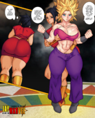 Caulifla Dragon_Ball Dragon_Ball_Super Dragon_Ball_Z Jay_Marvel Kale // 1200x1476 // 1.5MB // png