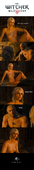 3D Ciri FantasyEvolution Geralt_of_Rivia The_Witcher // 4000x20000 // 16.4MB // jpg