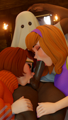3D Blender Daphne_Blake Scooby_Doo_(Series) Velma_Dinkley echieesfm // 2160x3840 // 8.5MB // png