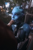 3D Asari Blender Ceeeeekc Liara_T'Soni Mass_Effect // 2731x4096 // 1.2MB // jpg