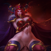 Alexstrasza Tixnen World_of_Warcraft // 1500x1482 // 2.1MB // jpg