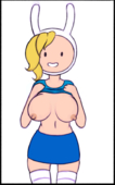 Adventure_Time Animated Fionna_the_Human_Girl misplacedlines // 512x824 // 364.3KB // gif