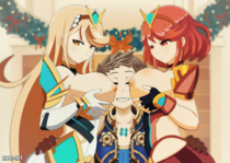 Animated Mythra Pyra Xenoblade_Chronicles_2 bard-bot // 720x510 // 1.6MB // gif