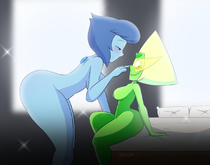 Lapis_Lazuli Peridot Steven_Universe cartoonsaur // 1200x944 // 320.6KB // jpg