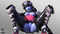 3D Blender Overwatch Widowmaker Wunder // 1920x1080 // 722.8KB // jpg