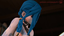 3D Animated Arcane Jinx League_of_Legends SeejayDj Sound Vi // 640x360, 134.7s // 10.8MB // mp4