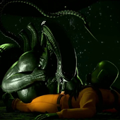 3D Alien_(Series) Animated CreationMach1ne Xenomorph // 720x720, 2.7s // 267.3KB // mp4