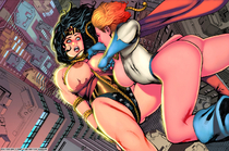 DC_Comics Justice_League Power_Girl Wonder_Woman intheshade // 1440x950 // 794.9KB // jpg