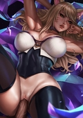 Ahri KDA League_of_Legends dandonfuga // 3508x4961 // 988.7KB // jpg