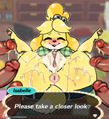 Animal_Crossing Isabelle Lollipopcon // 740x809 // 478.8KB // jpg