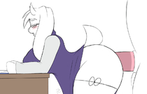 Animated Toriel Undertale fluffybaps // 1280x815 // 460.3KB // gif