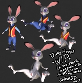 3D Judy_Hopps Zootopia // 1267x1280 // 315.9KB // jpg