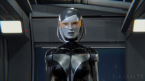 3D Animated Commander_Shepard Edi Mass_Effect Sound Ulfsark3D_(Artist) // 1280x720, 57.2s // 22.5MB // webm