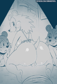 Animal_Crossing Animated Labelle Mable Orange-PEEL Sable_(Animal_Crossing) // 672x981 // 2.4MB // gif