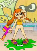 Inkling Riddles Splatoon // 1600x2200 // 3.2MB // jpg