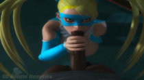 3D Animated Rainbow_Mika Street_Fighter Street_Fighter_V // 1280x720 // 3.6MB // gif
