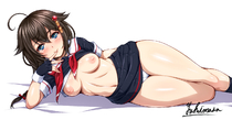 Kantai_Collection Shigure // 1350x700 // 219.4KB // jpg