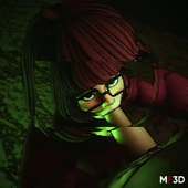 3D Animated Blender MF3D Scooby_Doo_(Series) Sound Velma_Dinkley // 720x720, 14.4s // 1.3MB // mp4