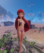 3D Blender Princess_Ariel The_Little_Mermaid_(film) // 5600x6633 // 12.3MB // jpg