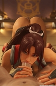 3D King_of_Fighters Mai_Shiranui Smokescreen117 Street_Fighter // 2500x3840 // 828.2KB // jpg