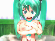 3D Animated Hatsune_Miku Vocaloid // 640x480 // 8.1MB // gif