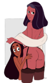 Connie_Maheswaran Priyanka_Maheswaran Steven_Universe // 606x1011 // 189.4KB // png