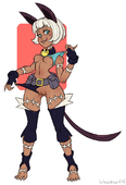 Ms._Fortune Skullgirls bebecake // 680x1000 // 276.5KB // png