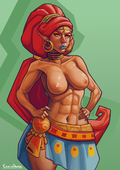 The_Legend_of_Zelda The_Legend_of_Zelda_Breath_of_the_Wild Urbosa gerudo // 849x1200 // 647.9KB // jpg