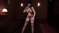 3D Animated Dead_or_Alive Dead_or_Alive_5_Last_Round Hitomiluv3r Nyotengu Nyotengu_(Dead_or_Alive) Sound // 1920x1080 // 1.7MB // webm