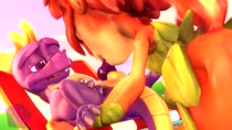 3D Animated Elora Source_Filmmaker Spyro_The_Dragon // 1920x1080 // 1.9MB // webm