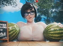 3D Blender Mei-Ling_Zhou Overwatch kreamu // 1920x1410 // 283.6KB // jpg