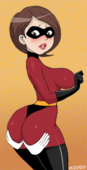 3D Animated Disney_(series) Helen_Parr Meego The_Incredibles_(film) // 289x563 // 293.4KB // gif