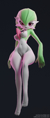 3D Gardevoir_(Pokemon) Pokemon Wo!262 // 1293x3072 // 1.6MB // jpg