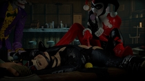 3D Batman_(Series) Catwoman DC_Comics Harley_Quinn Source_Filmmaker Zizzero // 3840x2160 // 760.5KB // jpg
