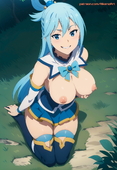 AI-generated Aikenoart Aqua Kono_Subarashii_Sekai_ni_Shukufuku_wo! // 994x1440 // 326.2KB // jpg