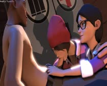 3D Animated Miss_Pauling Scout Source_Filmmaker Team_Fortress_2 femscout timpossible // 1280x720 // 1.9MB // webm