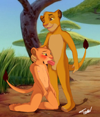 Disney_(series) Nala Simba The_Lion_King // 1700x2000 // 1.7MB // png