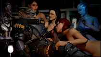 Ashley_Williams Femshep Garrus_Vakarian Liara_T'Soni Mass_Effect Miranda_Lawson // 1376x778 // 1.2MB // png