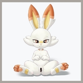 Pokemon Pokemon_Sword_and_Shield Scorbunny_(Pokemon) // 1500x1500 // 189.5KB // jpg