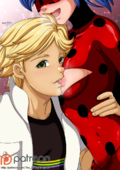 Adrien_Agreste Marinette_Dupain-Cheng Miraculous_Ladybug The_Dark_Mangaka // 724x1023 // 755.1KB // png